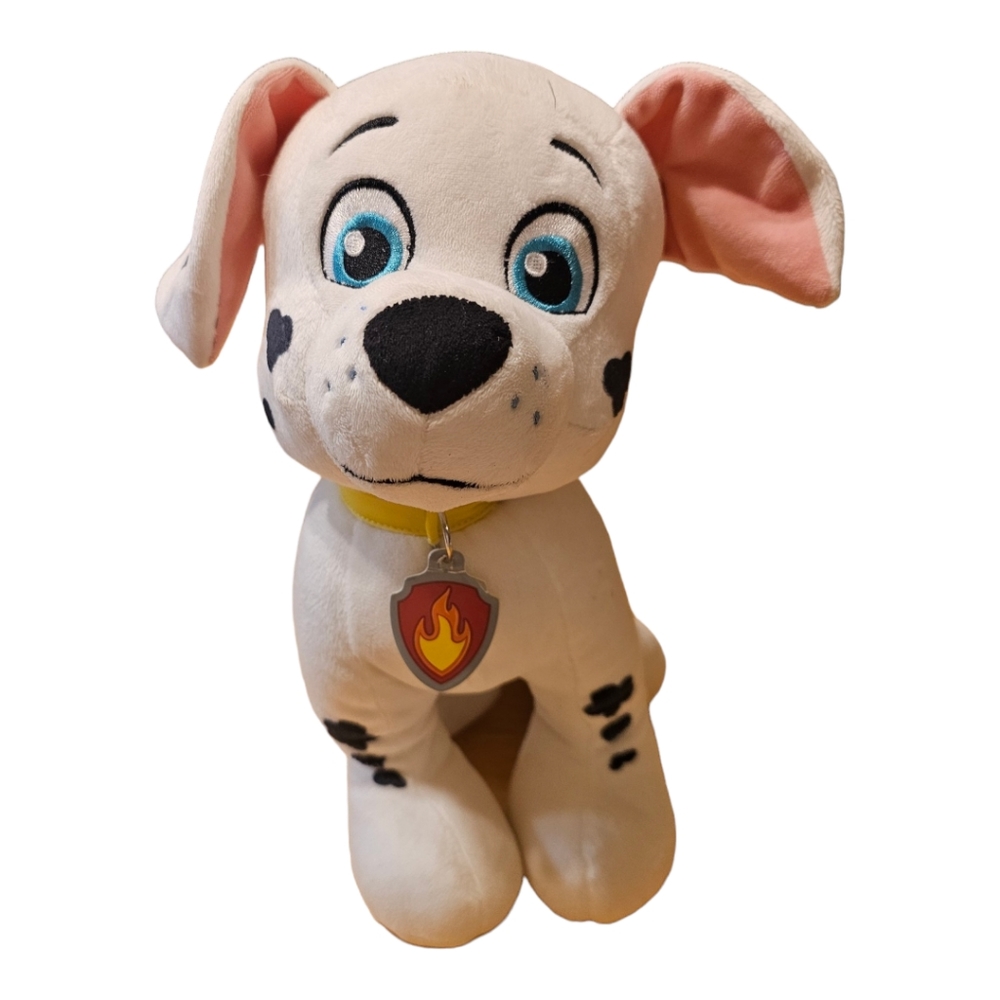 Build A Bear Paw Patrol Marshall Stuffed Plush Dalmation Dog 14”